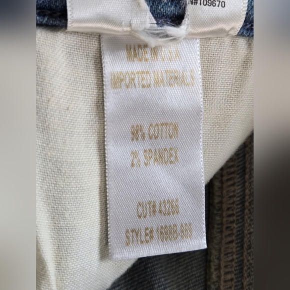 Citizens of Humanity High Rise Cigarette Ankle Light Wash Jeans Size 29 - Picture 9 of 16